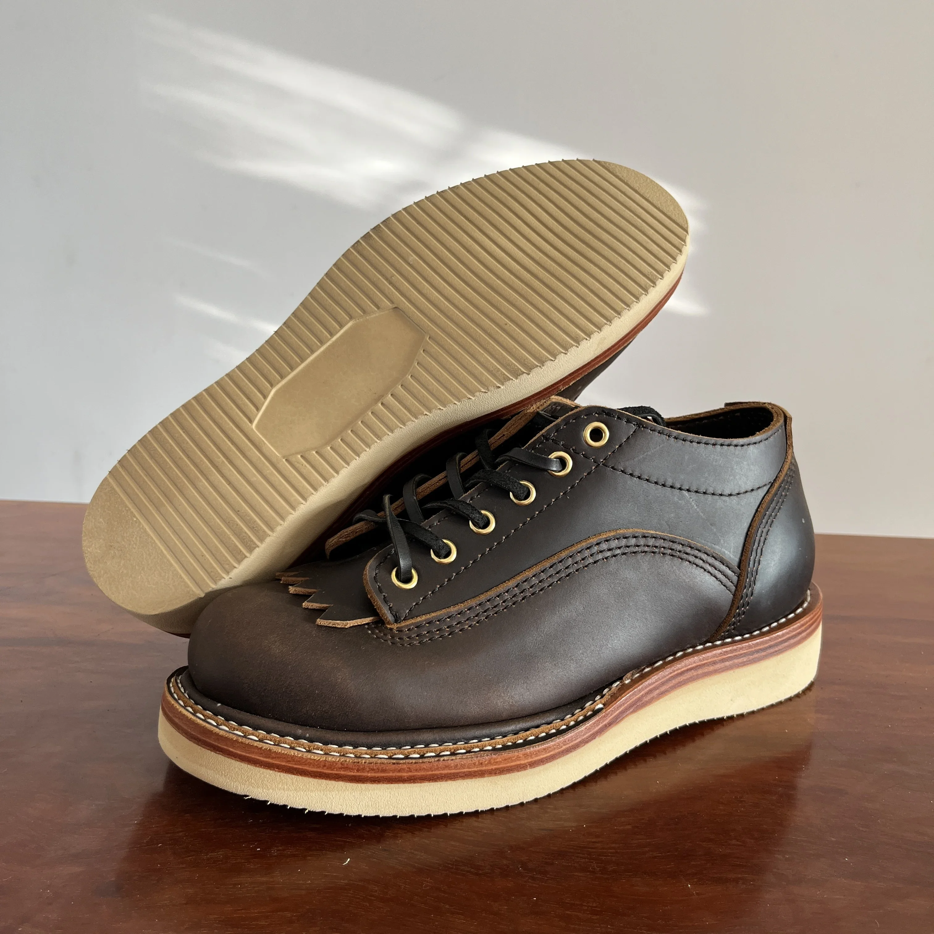 LC540 RockCanRoll Genuine Italian Cow Leather Handmade Goodyear Welted Boot Full Size 35-52 Super Quality
LC540 RockCanRoll Genuine Italian Cow Leather Handmade Goodyear Welted Boot Full Size 35-52 Super Quality