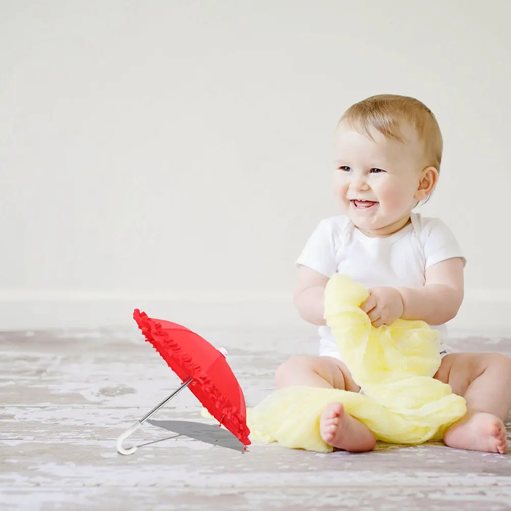 6Pcs Mini Lace Umbrella Kid Playground Prop Baby Color Learning Small Decorative Children Umbrella Adorn Parent-Child Game
6Pcs Mini Lace Umbrella Kid Playground Prop Baby Color Learning Small Decorative Children Umbrella Adorn Parent-Child Game