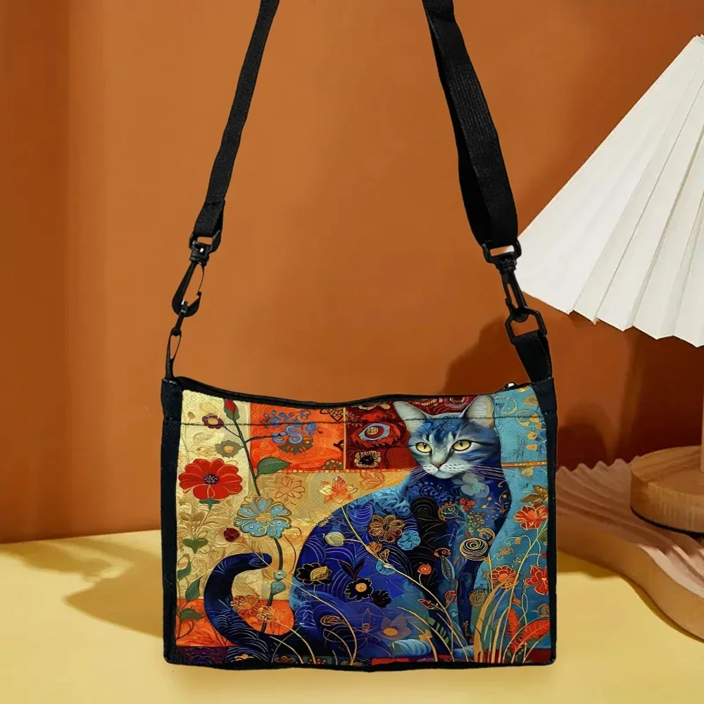 1pc Abstract Cat Cute Quirky Small Animal Women Handbag Crossbody Bags for Travel Tote Bag Portable Ladies Handbags Girls
1pc Abstract Cat Cute Quirky Small Animal Women Handbag Crossbody Bags for Travel Tote Bag Portable Ladies Handbags Girls