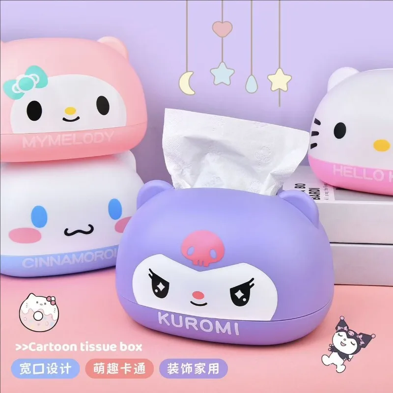 New Hello Kitty Cinnamoroll Anime Kawaii Sanrio Ins Tissue Storage Case Holder Cute My Melody Desktop Home Decoration Box Gifts
New Hello Kitty Cinnamoroll Anime Kawaii Sanrio Ins Tissue Storage Case Holder Cute My Melody Desktop Home Decoration Box Gifts