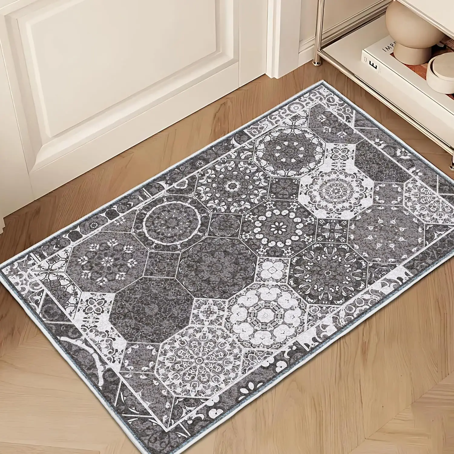 VIKAMA Morocco Washed Imitation Cashmere Carpet Interior Entrance Doormat Non-Slip Bedroom Kitchen Bathroom Soft Carpet
VIKAMA Morocco Washed Imitation Cashmere Carpet Interior Entrance Doormat Non-Slip Bedroom Kitchen Bathroom Soft Carpet