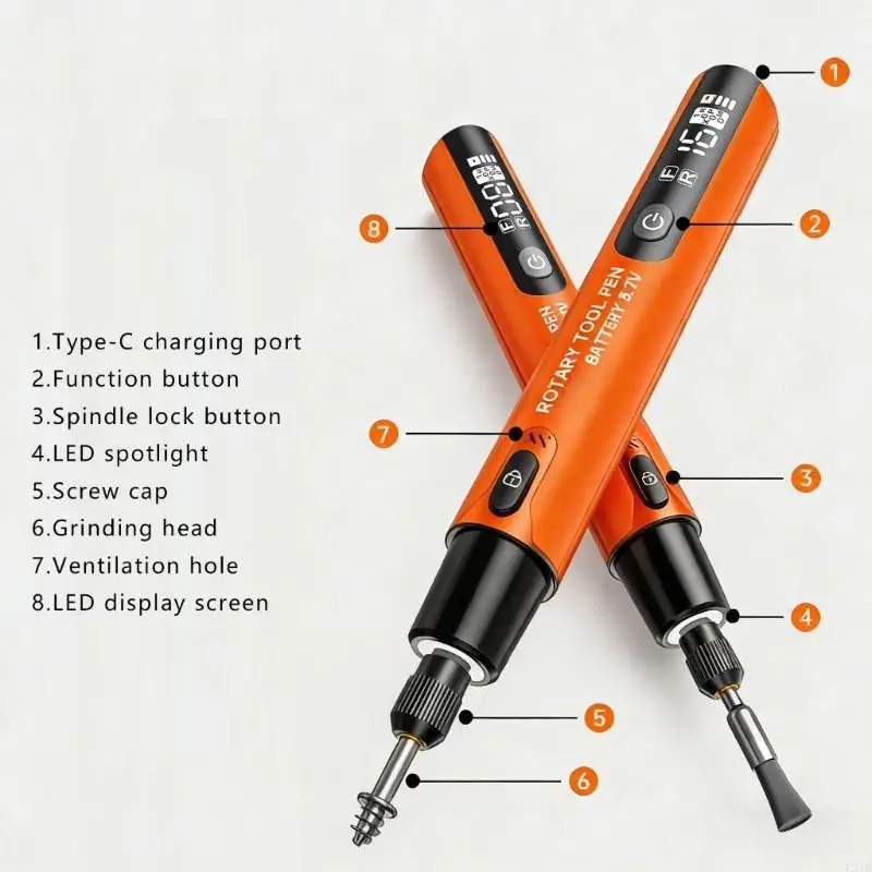 Travel Engraver Pen 12 Piece Accessories Set Ergonomic Hand Drill Tool For Home Workshop Jewelry Making
Travel Engraver Pen 12 Piece Accessories Set Ergonomic Hand Drill Tool For Home Workshop Jewelry Making
