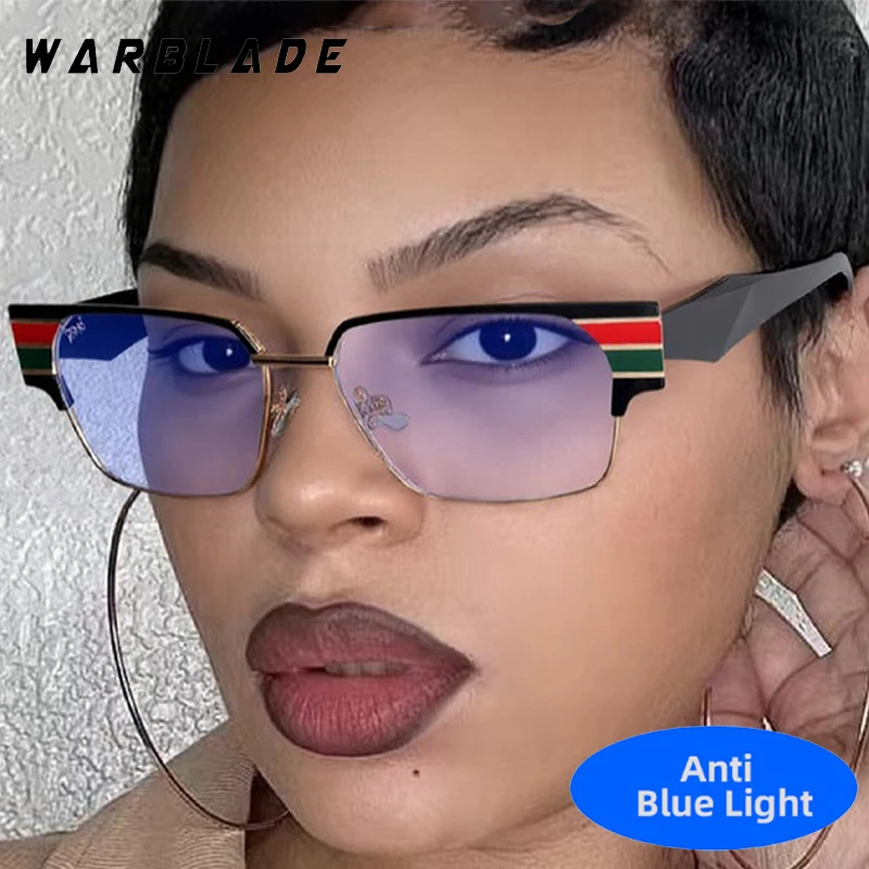 Retro Luxury Design Square Metal Half Frame Reading Optical Eye Protection Men Women Glasses Computer Anti-Blue Light Eyewear
Retro Luxury Design Square Metal Half Frame Reading Optical Eye Protection Men Women Glasses Computer Anti-Blue Light Eyewear