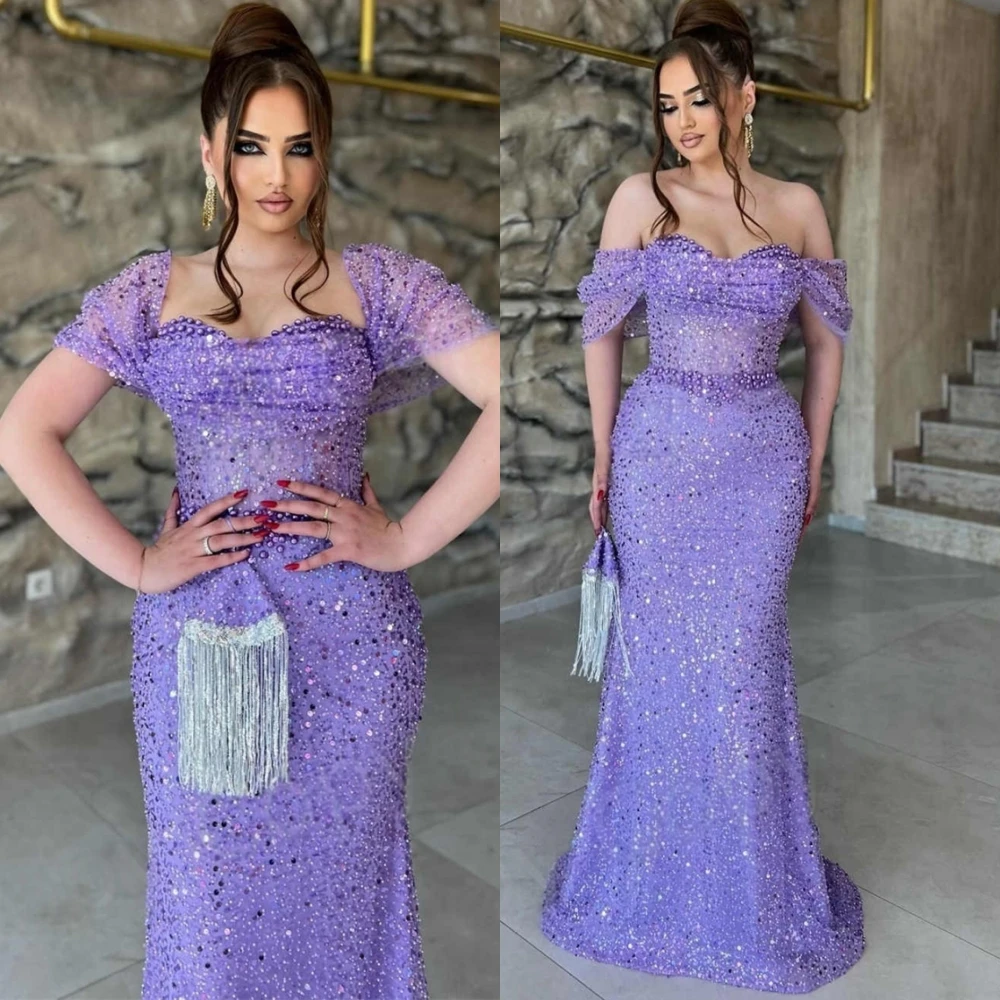 Customized High Quality Tulle Crystal Evening Dress Classic Mermaid Prom Dresses Fashion Off the Shoulder Special Occasion Gowns
Customized High Quality Tulle Crystal Evening Dress Classic Mermaid Prom Dresses Fashion Off the Shoulder Special Occasion Gowns