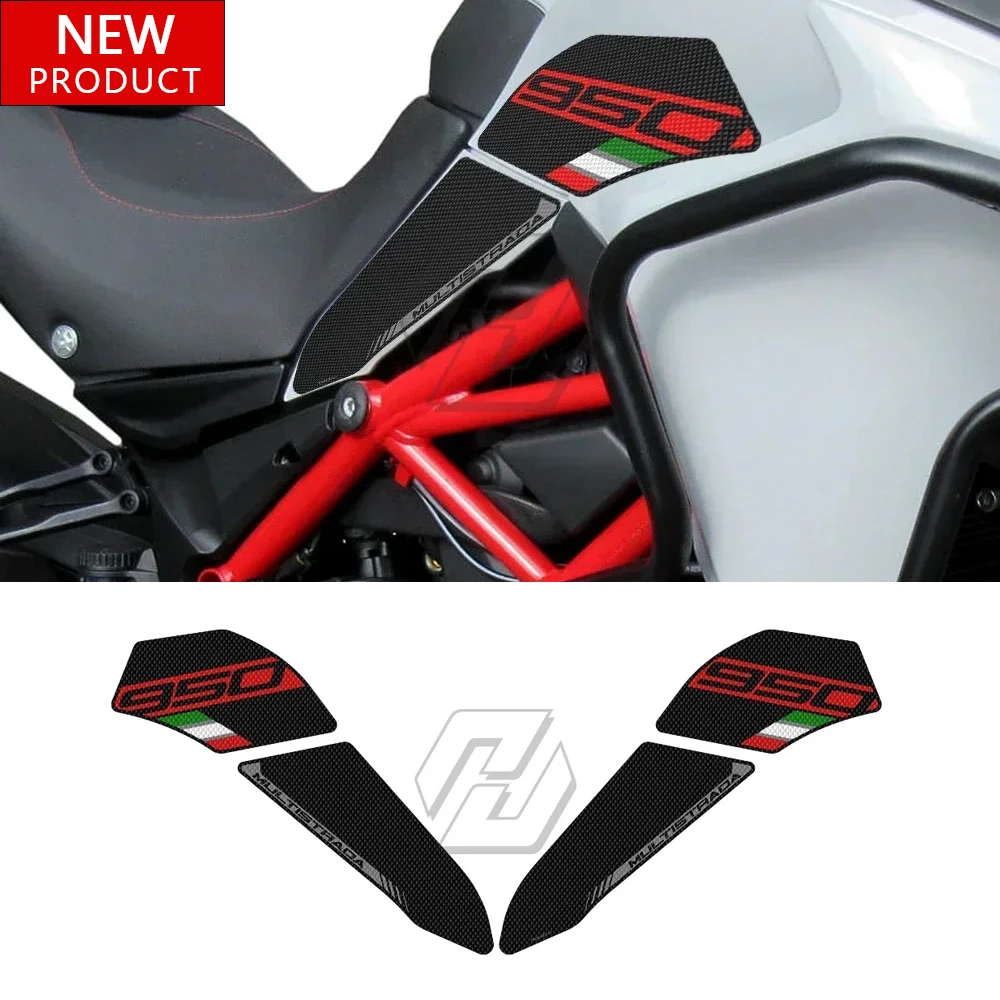 Для модификации мотоцикла Ducati Multistrada 950 950S 2019-2022 годов, противоскользящая защитная боковая наклейка на накладку топливного бака 
Для модификации мотоцикла Ducati Multistrada 950 950S 2019-2022 годов, противоскользящая защитная боковая наклейка на накладку топливного бака