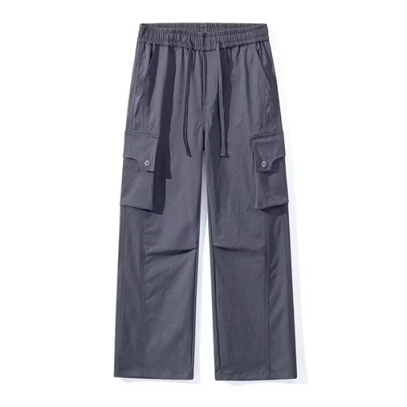 Casual Retro Japanese Multi-Pocket Straight Cargo Pants Men and Women Street Loose All-Match Wide Leg Casual Trousers
Casual Retro Japanese Multi-Pocket Straight Cargo Pants Men and Women Street Loose All-Match Wide Leg Casual Trousers