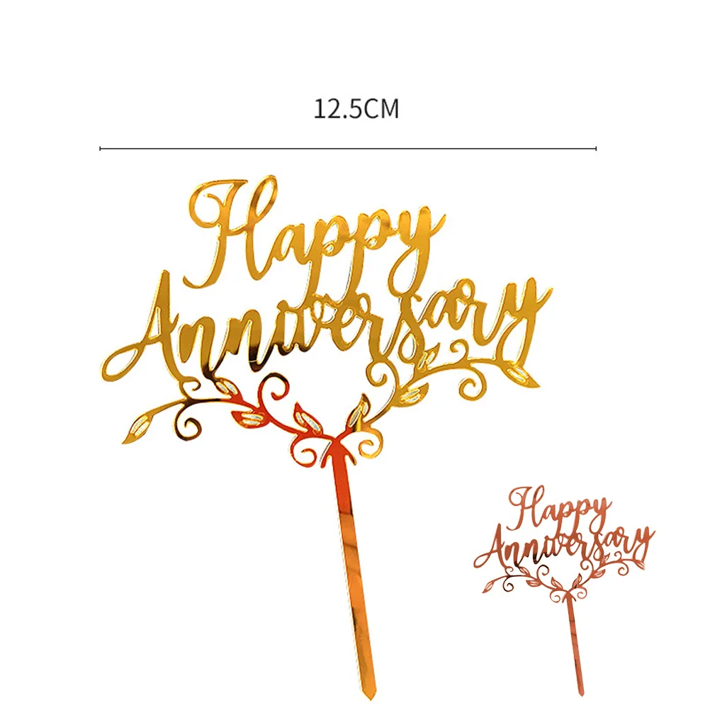 6Pcs Memorial Cake Topper Exquisite Anniversary Letters Acrylic Cupcake Picks Safe Food Grade Wedding Cake Decorating Ornaments
6Pcs Memorial Cake Topper Exquisite Anniversary Letters Acrylic Cupcake Picks Safe Food Grade Wedding Cake Decorating Ornaments