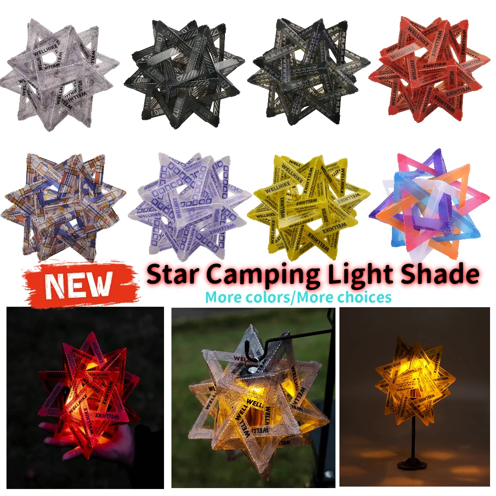 Outdoor Star Camping Light Shade Waterproof Atmosphere Lampshade Wear-Resistant DIY Lantern Shade Lighting Accessories
Outdoor Star Camping Light Shade Waterproof Atmosphere Lampshade Wear-Resistant DIY Lantern Shade Lighting Accessories