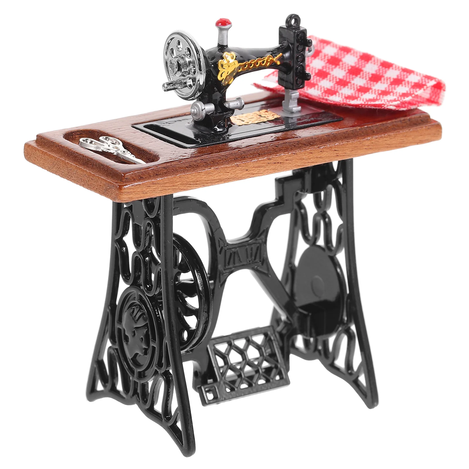 Sewing Machine Model Tiny House Decorations for inside Figurine Birthday Gift Miniature Furnishing Furniture Vintage
Sewing Machine Model Tiny House Decorations for inside Figurine Birthday Gift Miniature Furnishing Furniture Vintage