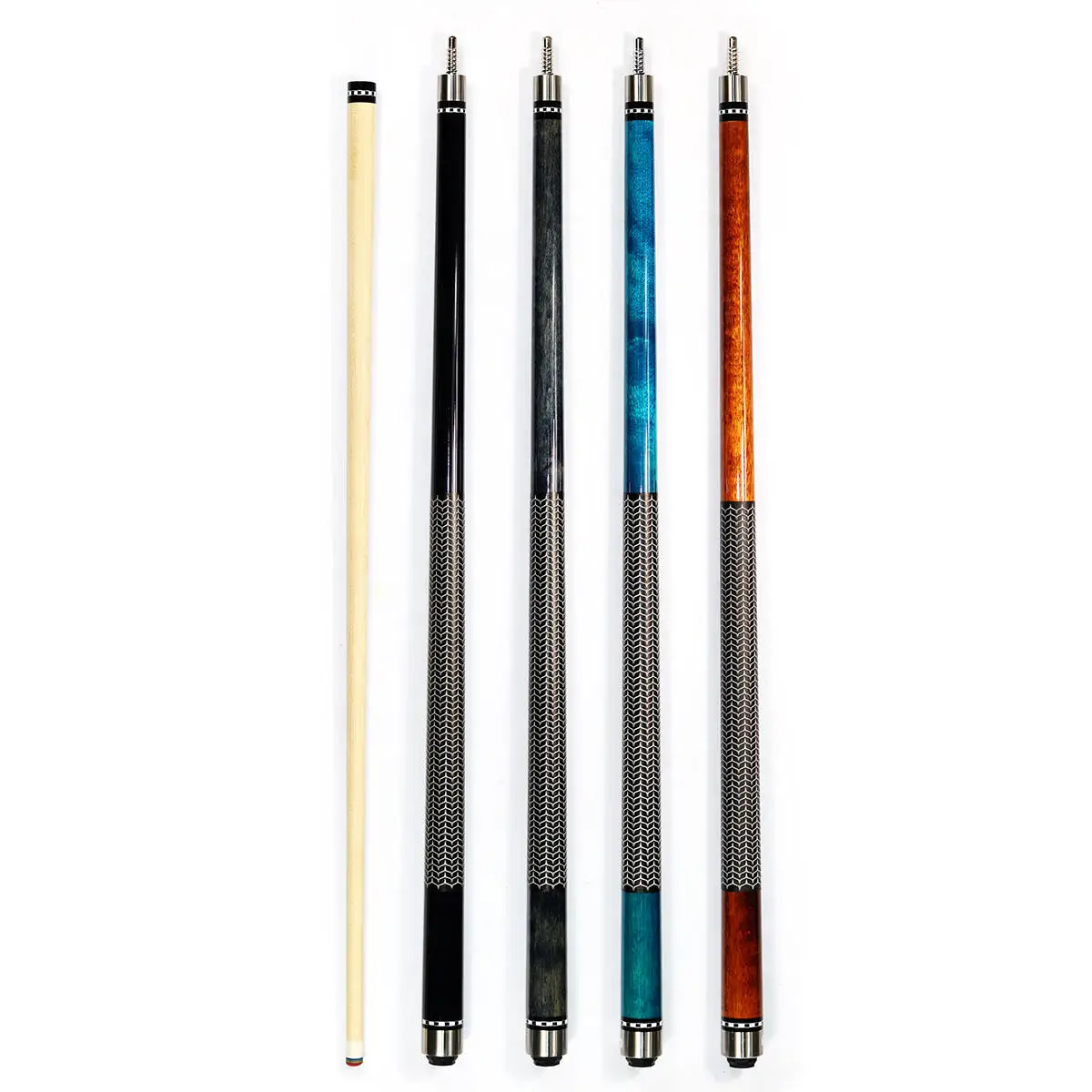 Premium Canadian Maple Wood Radial Pin 1/2 Billiard Pool Cue 3 Colors with joint protector
Premium Canadian Maple Wood Radial Pin 1/2 Billiard Pool Cue 3 Colors with joint protector