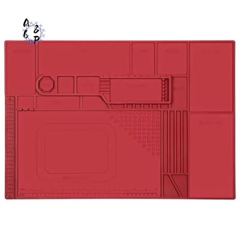 A68P-Silicone Soldering Mat Heat Resistant,Electronic Repair Work Mat Can Accommodate A Multimeter,Soldering Iron, Repair Mat
A68P-Silicone Soldering Mat Heat Resistant,Electronic Repair Work Mat Can Accommodate A Multimeter,Soldering Iron, Repair Mat