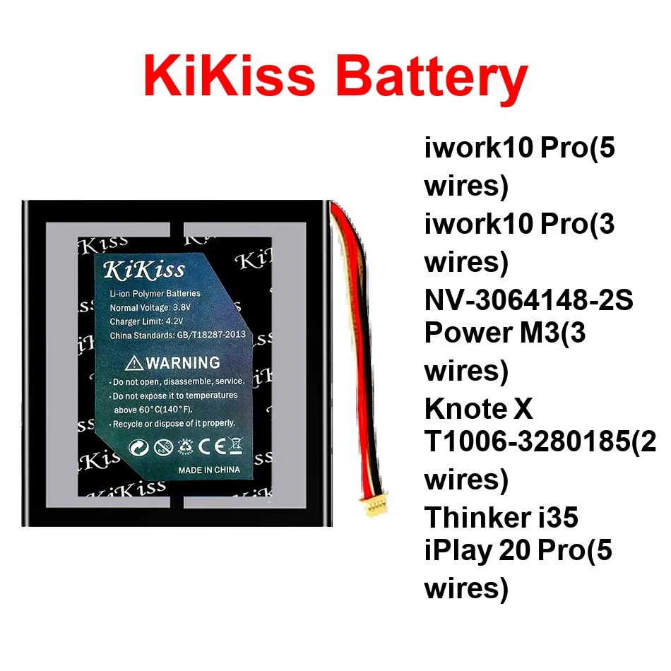 Кабели NV-3064148-2S T1006-32801852 для планшетов Alldocube Iplay M5, 20 Cube, IWORK10, Knote Power, Thinker 5, Pro Battery
Кабели NV-3064148-2S T1006-32801852 для планшетов Alldocube Iplay M5, 20 Cube, IWORK10, Knote Power, Thinker 5, Pro Battery