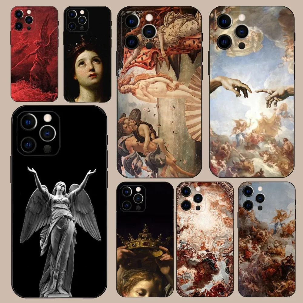 Renaissance Art Paintings Phone Case For iPhone 16,15,14,13,12,11,Pro,X,XS,Max,XR,Plus,Mini Soft Black Cover
Renaissance Art Paintings Phone Case For iPhone 16,15,14,13,12,11,Pro,X,XS,Max,XR,Plus,Mini Soft Black Cover