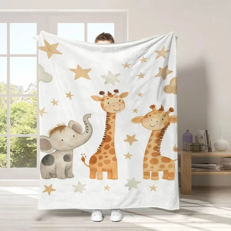Flannel Throw Blanket Cute Safari Animal Print Soft Cozy Naptime Blanket All-Season Kids Throw for Bedroom Sofa Bed Decor Gift
Flannel Throw Blanket Cute Safari Animal Print Soft Cozy Naptime Blanket All-Season Kids Throw for Bedroom Sofa Bed Decor Gift