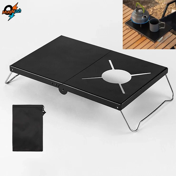 MuqiNush 1pc Camping Stove Table BBQ Side Table Aluminum Grill Stand Heat Insulation Outdoor Cooking Hiking Camping Accessories
MuqiNush 1pc Camping Stove Table BBQ Side Table Aluminum Grill Stand Heat Insulation Outdoor Cooking Hiking Camping Accessories