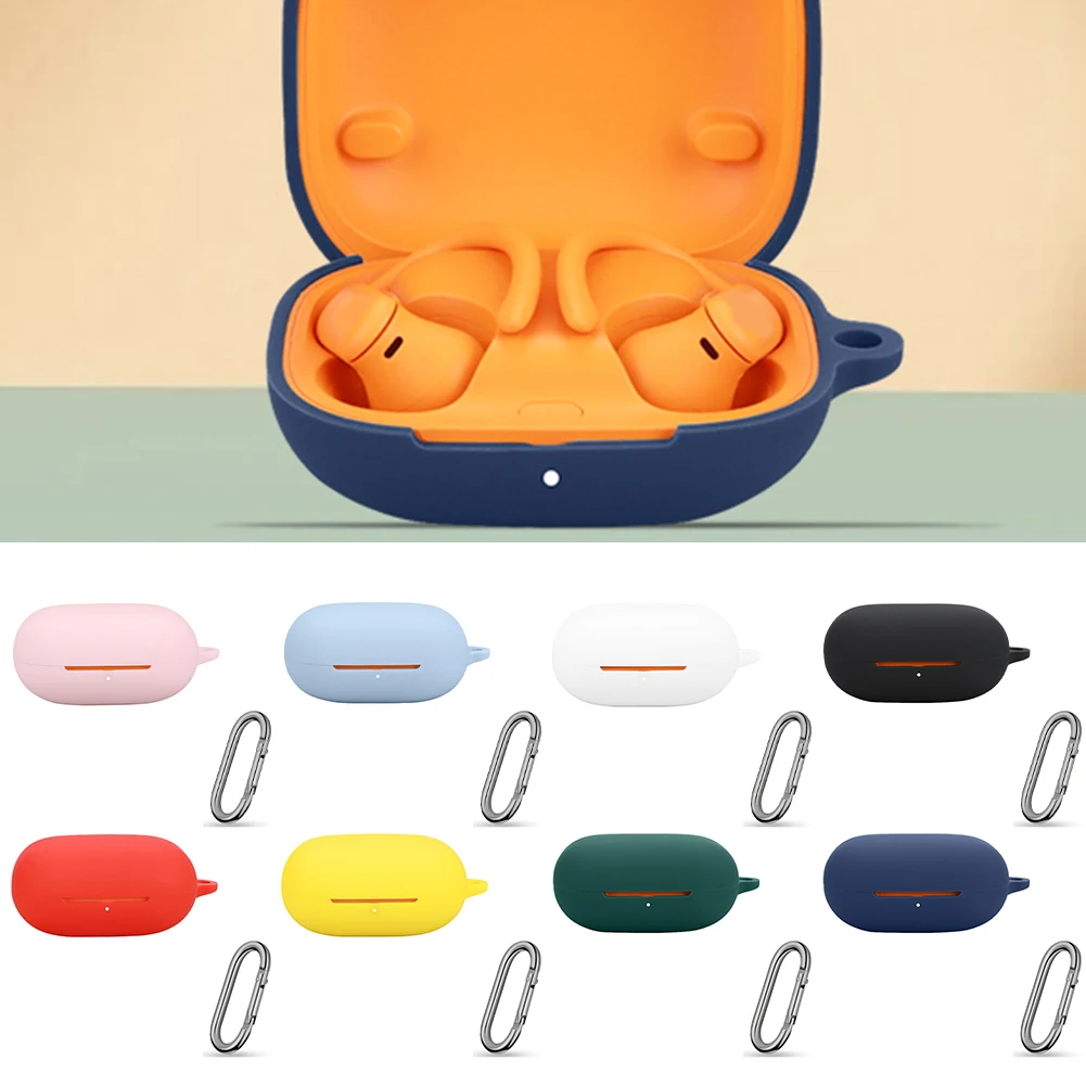 Soft Silicone Earphone Case With Keychain For Powerbeats Pro2 Solid Colored Scratch Resistant Full Protective Cover For Earbuds
Soft Silicone Earphone Case With Keychain For Powerbeats Pro2 Solid Colored Scratch Resistant Full Protective Cover For Earbuds