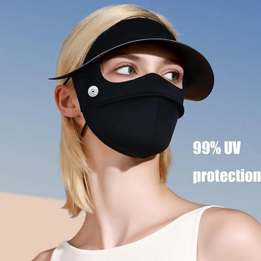 Ice Silk Vinyl Full Face Sunscreen Mask Summer Breathable Sunscreen Ice Silk Mask Protective Shield Dust-proof
Ice Silk Vinyl Full Face Sunscreen Mask Summer Breathable Sunscreen Ice Silk Mask Protective Shield Dust-proof