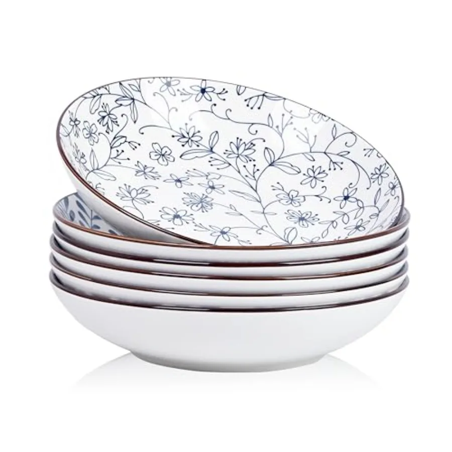 Ceramic 40oz Pasta Bowls Set of 69 inch Large Salad Serving Bowl Microwave Oven Safe Dinner Dishes
Ceramic 40oz Pasta Bowls Set of 69 inch Large Salad Serving Bowl Microwave Oven Safe Dinner Dishes
