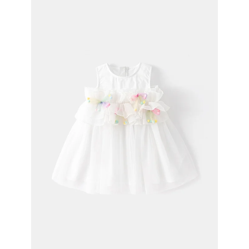 2026New Summer Three-Dimensional Flower Girl's Princess Dress Huzhou Zhili children's clothing baby white sleeveless gauze dress
2026New Summer Three-Dimensional Flower Girl's Princess Dress Huzhou Zhili children's clothing baby white sleeveless gauze dress