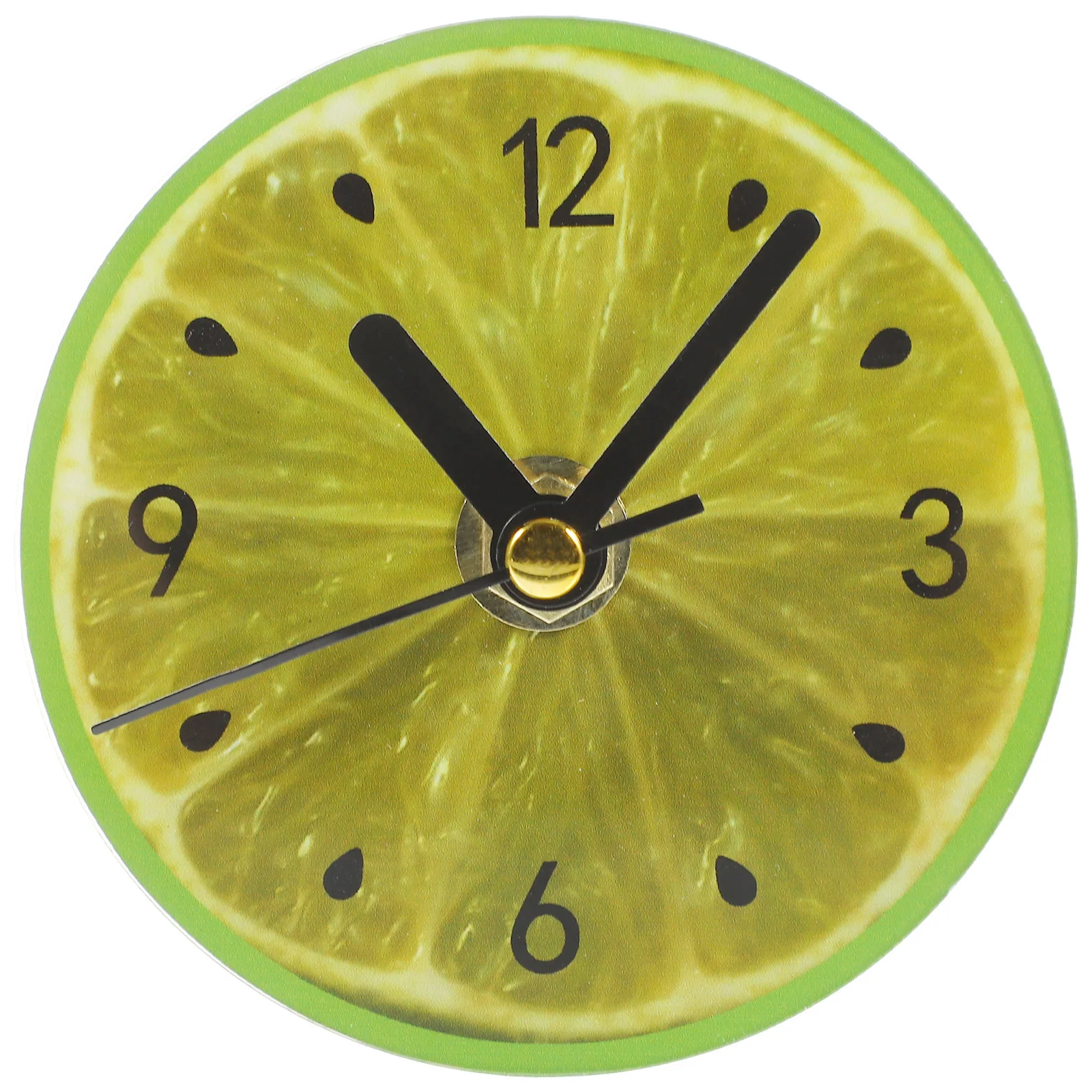 Creative Lemon Refrigerator Clock with 3 Magnets for Holding Notes on Fridge Wall Mounted Timepiece Sticker Green Design
Creative Lemon Refrigerator Clock with 3 Magnets for Holding Notes on Fridge Wall Mounted Timepiece Sticker Green Design