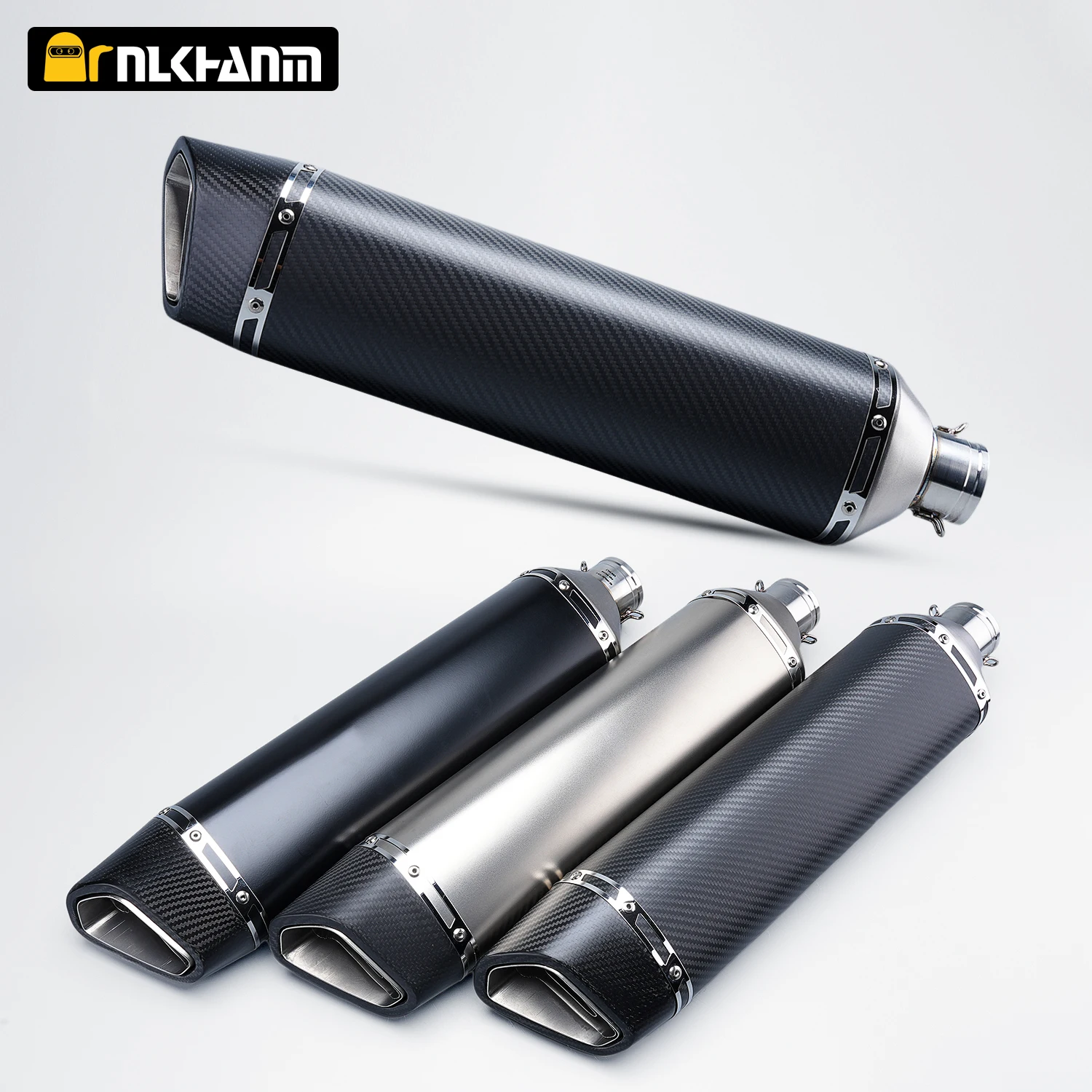 Universal motorcycle exhaust system modified SC escape muffler with DB killer for ninja400 ZX6R R25 RC390 450SR
Universal motorcycle exhaust system modified SC escape muffler with DB killer for ninja400 ZX6R R25 RC390 450SR
