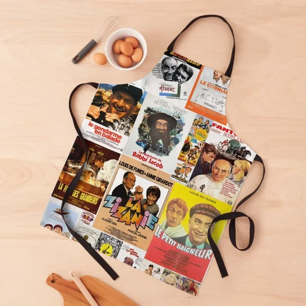 Louis de Funes Movie Poster Compilation Poster v2 Apron christmas kitchen Kitchen Items For Home Apron
Louis de Funes Movie Poster Compilation Poster v2 Apron christmas kitchen Kitchen Items For Home Apron