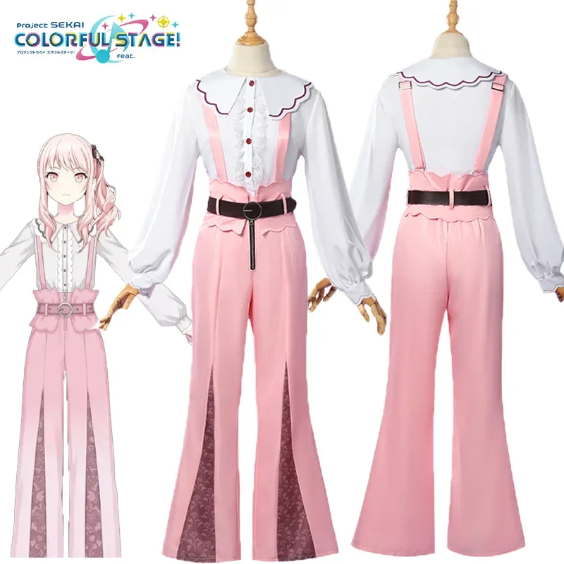 Костюм для косплея Akiyama Mizuki, игровой проект Sekai, красочные сценические брюки с розовым ремешком, комплект для вечеринки на Хэллоуин, повседневная одежда для женщин и девочек
Костюм для косплея Akiyama Mizuki, игровой проект Sekai, красочные сценические брюки с розовым ремешком, комплект для вечеринки на Хэллоуин, повседневная одежда для женщин и девочек