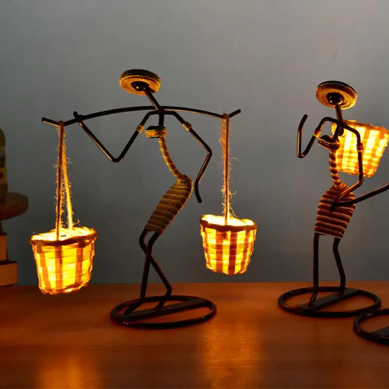 Iron Figurine Desktop Stand Rustic Candle Holder Iron Oil Burner Lamp Glass Candle Holder LED Candle Lamp Stand Home Collection
Iron Figurine Desktop Stand Rustic Candle Holder Iron Oil Burner Lamp Glass Candle Holder LED Candle Lamp Stand Home Collection