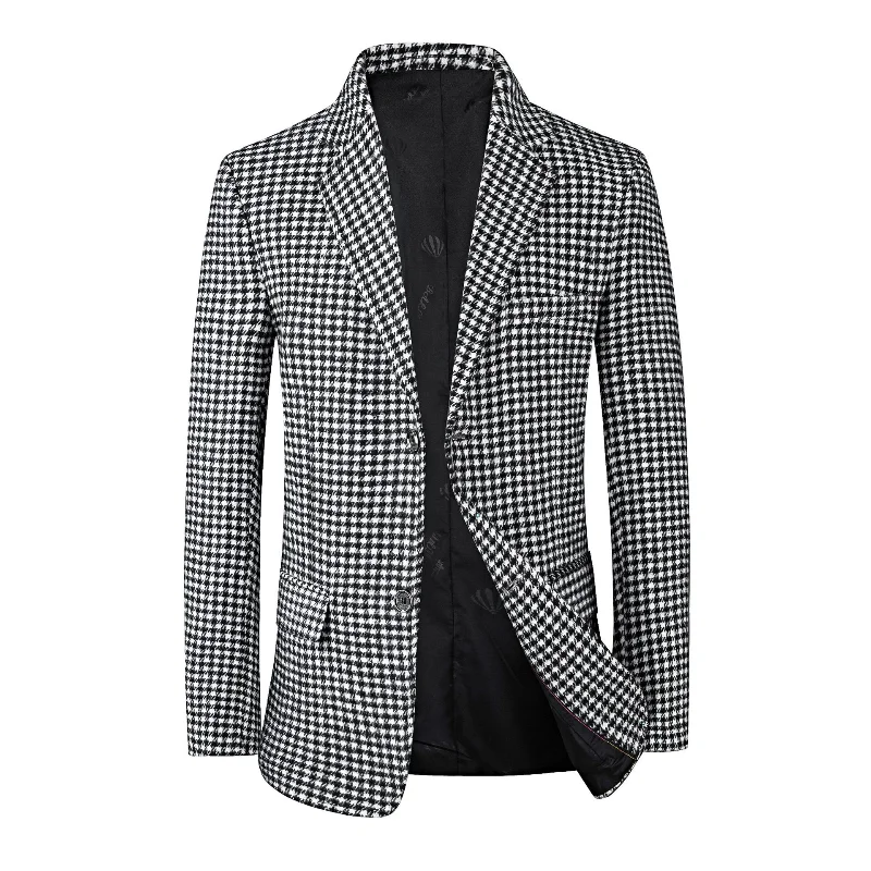 2026 New Men's Casual Plaid Blazer Jacket Youth Korean Style Slim Fit Suit Coat Male Fashion Outerwear For Spring And Autumn
2026 New Men's Casual Plaid Blazer Jacket Youth Korean Style Slim Fit Suit Coat Male Fashion Outerwear For Spring And Autumn