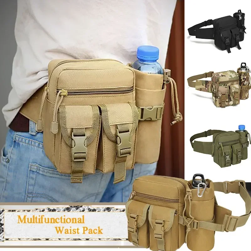Outdoor Tactical Waist Pack Nylon Hiking Phone Bottle Pouch Sport Tool equipment package Hunting Climbing Camping Belt Bag
Outdoor Tactical Waist Pack Nylon Hiking Phone Bottle Pouch Sport Tool equipment package Hunting Climbing Camping Belt Bag