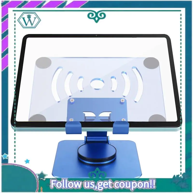 360° Rotating Tablet Stand Adjustable Portable Acrylic Desktop Stand For Tablets Up To 12.9 Inches
360° Rotating Tablet Stand Adjustable Portable Acrylic Desktop Stand For Tablets Up To 12.9 Inches