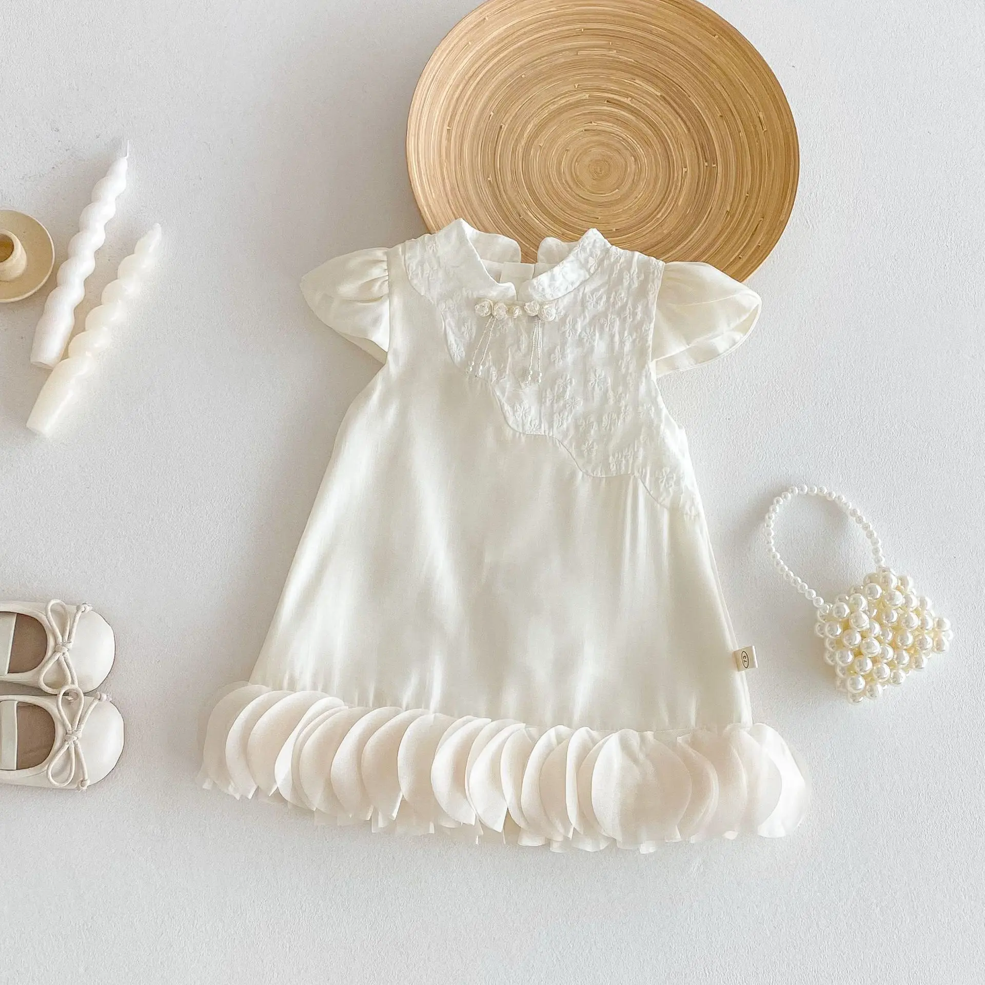 Girl's Design Qipao 2025 New Summer Baby Chinese Style Dress Trendy Children's Western Style Bottom Princess Skirt
Girl's Design Qipao 2025 New Summer Baby Chinese Style Dress Trendy Children's Western Style Bottom Princess Skirt