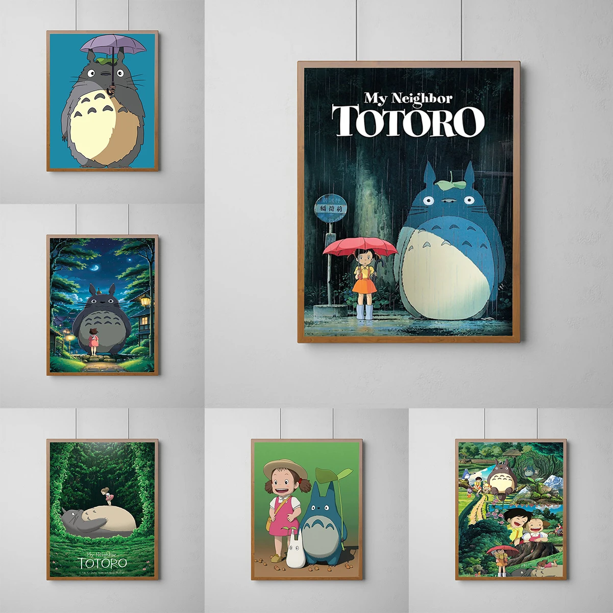 Kawaii T-TotoroS Classic Movie Poster Pictures Wall Decoration Living Room Decor Man Decorative Paintings Interior Posters Home
Kawaii T-TotoroS Classic Movie Poster Pictures Wall Decoration Living Room Decor Man Decorative Paintings Interior Posters Home