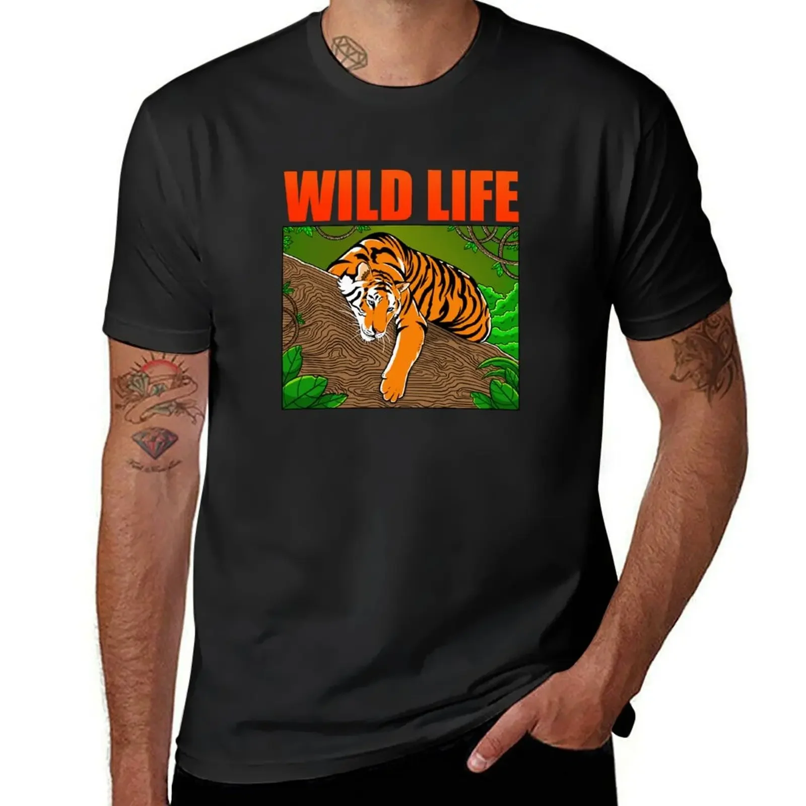 Wild Life T-Shirt man t shirt vintage anime shirt customs for a boy mens graphic t-shirts big and tall
Wild Life T-Shirt man t shirt vintage anime shirt customs for a boy mens graphic t-shirts big and tall