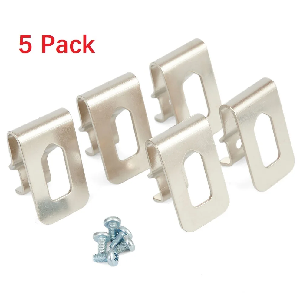 Clip Belt Hook Part Reliable Replacement Silver 20V Max Li-Ion Electric Hammer Drill N169778 N086039 DCD980 High Quality
Clip Belt Hook Part Reliable Replacement Silver 20V Max Li-Ion Electric Hammer Drill N169778 N086039 DCD980 High Quality