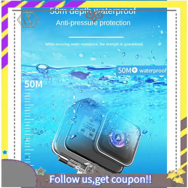 Новый защитный чехол для камеры Gopro Hero 8, коробка для дайвинга, аксессуары для подводной камеры
Новый защитный чехол для камеры Gopro Hero 8, коробка для дайвинга, аксессуары для подводной камеры