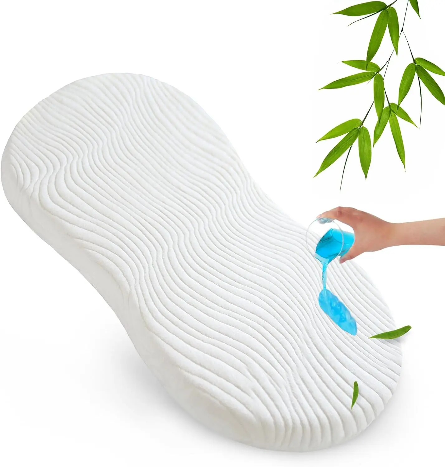 Водонепроницаемый матрас-наматрасник для детской кроватки 18x30x1 дюйм, со съемным моющимся чехлом для комфортного сна
Водонепроницаемый матрас-наматрасник для детской кроватки 18x30x1 дюйм, со съемным моющимся чехлом для комфортного сна