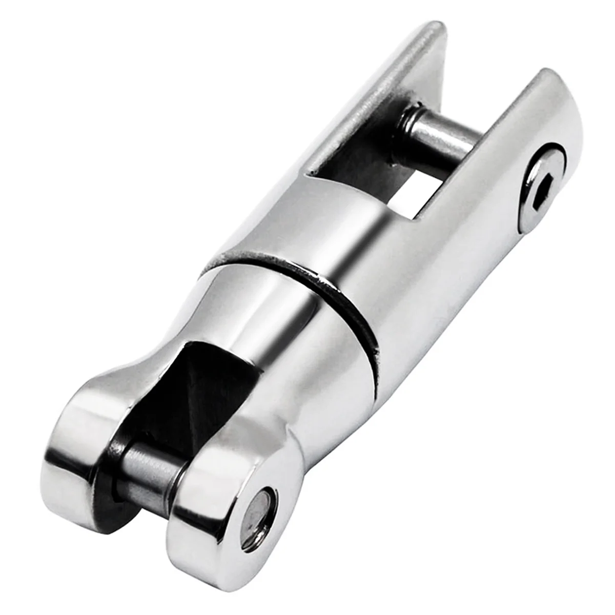 Поворотный соединитель якорной цепи для лодки из нержавеющей стали, сверхмощный поворотный якорный цепь морского класса (1/4-5/16 дюймов)
Поворотный соединитель якорной цепи для лодки из нержавеющей стали, сверхмощный поворотный якорный цепь морского класса (1/4-5/16 дюймов)