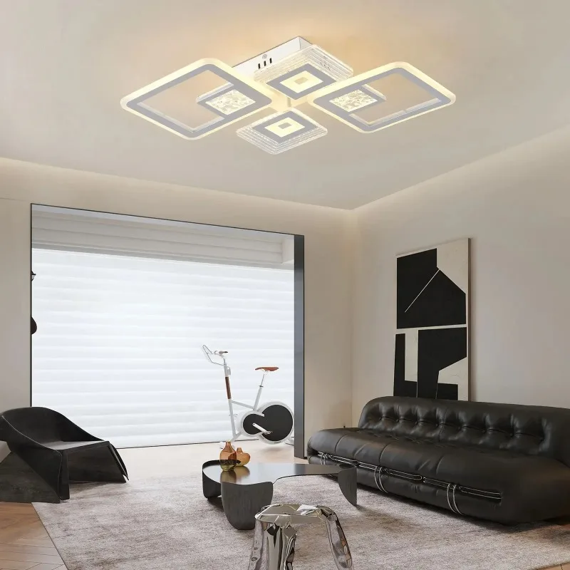 Modern Embedded46W LED Acrylic Ceiling Light Dimmable Flush Mount Lamp Chandelier for Porch Bedroom Lighting W/Remote Control
Modern Embedded46W LED Acrylic Ceiling Light Dimmable Flush Mount Lamp Chandelier for Porch Bedroom Lighting W/Remote Control