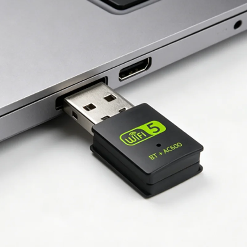 2 In 1 USB Wireless Network Card 600Mbps WiFi Bluetooth Adapter BT4.2 Dual Band 2.4G/5GHz Driver Free WiFi Dongle For PC Desktop
2 In 1 USB Wireless Network Card 600Mbps WiFi Bluetooth Adapter BT4.2 Dual Band 2.4G/5GHz Driver Free WiFi Dongle For PC Desktop