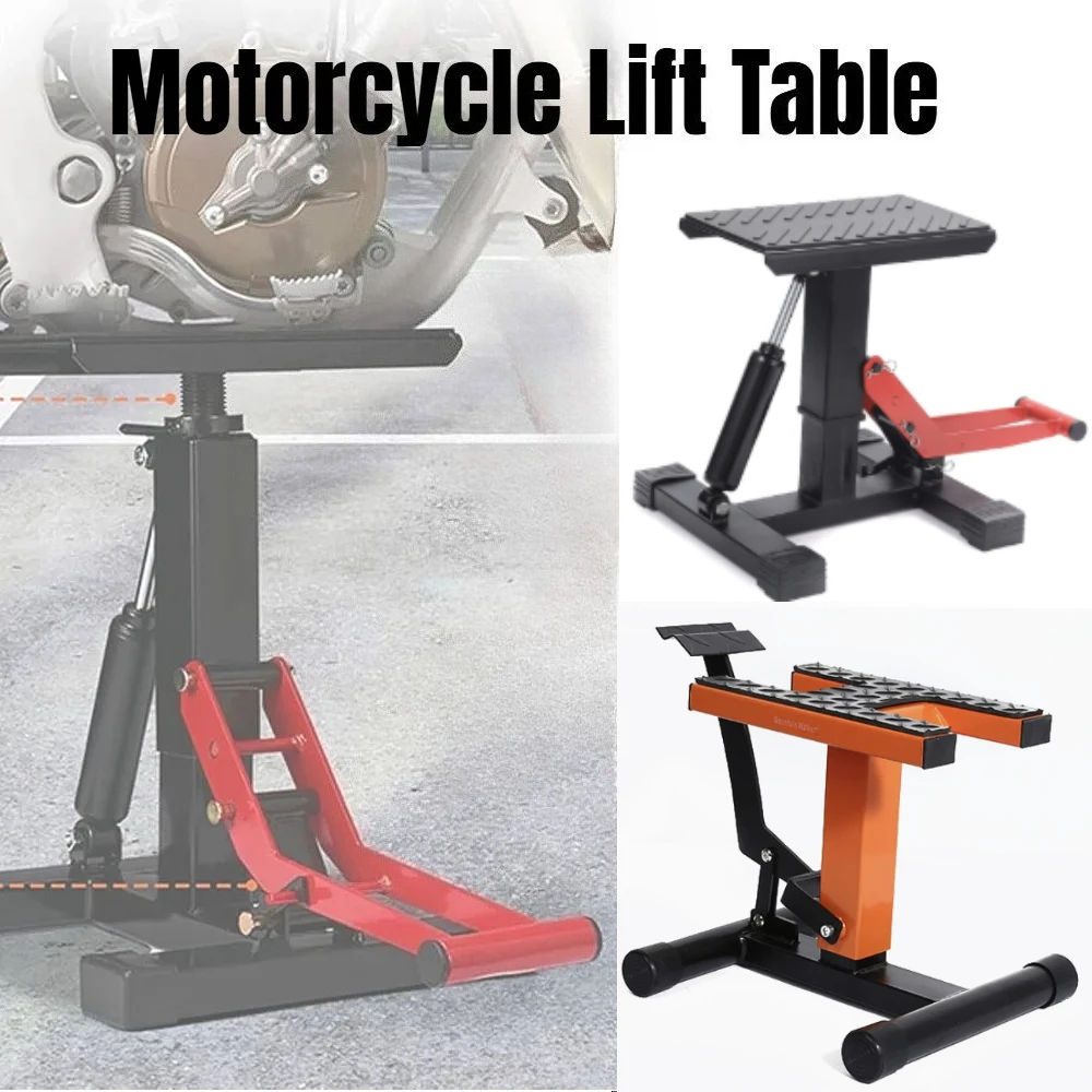 Motorcycle Jack Lift Stand 350-440lb Dirt Bike Lift Stand Hydraulic Lift Operation Adjustable Height Hoist Table for Repair
Motorcycle Jack Lift Stand 350-440lb Dirt Bike Lift Stand Hydraulic Lift Operation Adjustable Height Hoist Table for Repair
