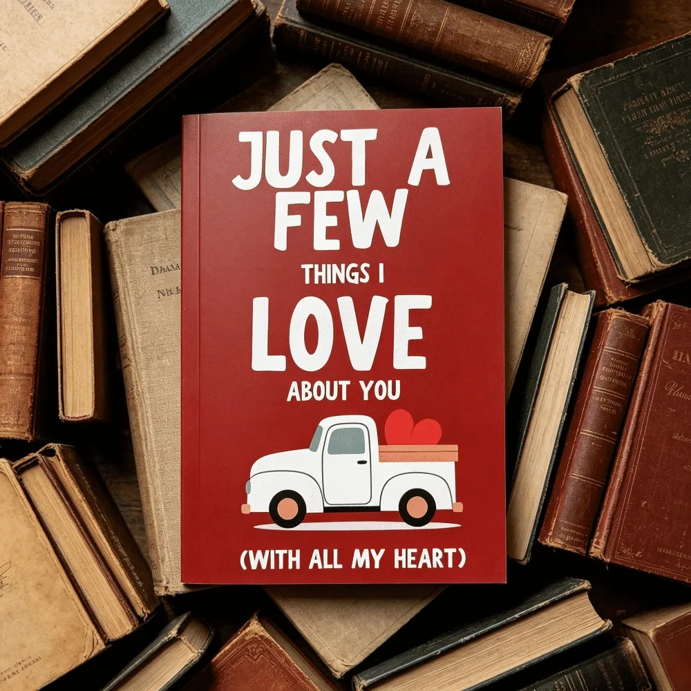 Just a Few Things I Love About You English Lovers Paperback Romantic Fill-in-the-Blank Gift Book Free Shipping
Just a Few Things I Love About You English Lovers Paperback Romantic Fill-in-the-Blank Gift Book Free Shipping
