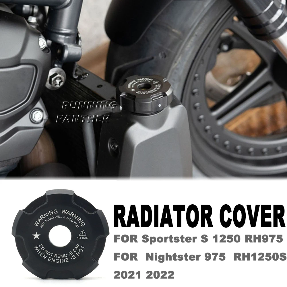 NEW Motorcycle Radiator Cap Water Tank Cover Mount Accessories For RH1250s Sportster S 1250 RH975 Nightster 975 2022 2021 
NEW Motorcycle Radiator Cap Water Tank Cover Mount Accessories For RH1250s Sportster S 1250 RH975 Nightster 975 2022 2021
