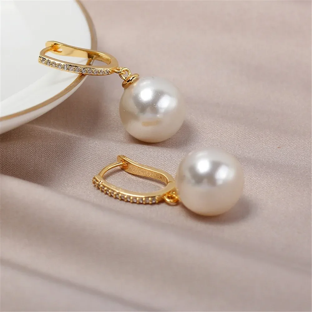 Gold Plated Pearl Earring Settings, DIY Jewelry Making Supplies, Blank Ear Stud Bases for Handmade Accessories, 1pair No Pearl
Gold Plated Pearl Earring Settings, DIY Jewelry Making Supplies, Blank Ear Stud Bases for Handmade Accessories, 1pair No Pearl