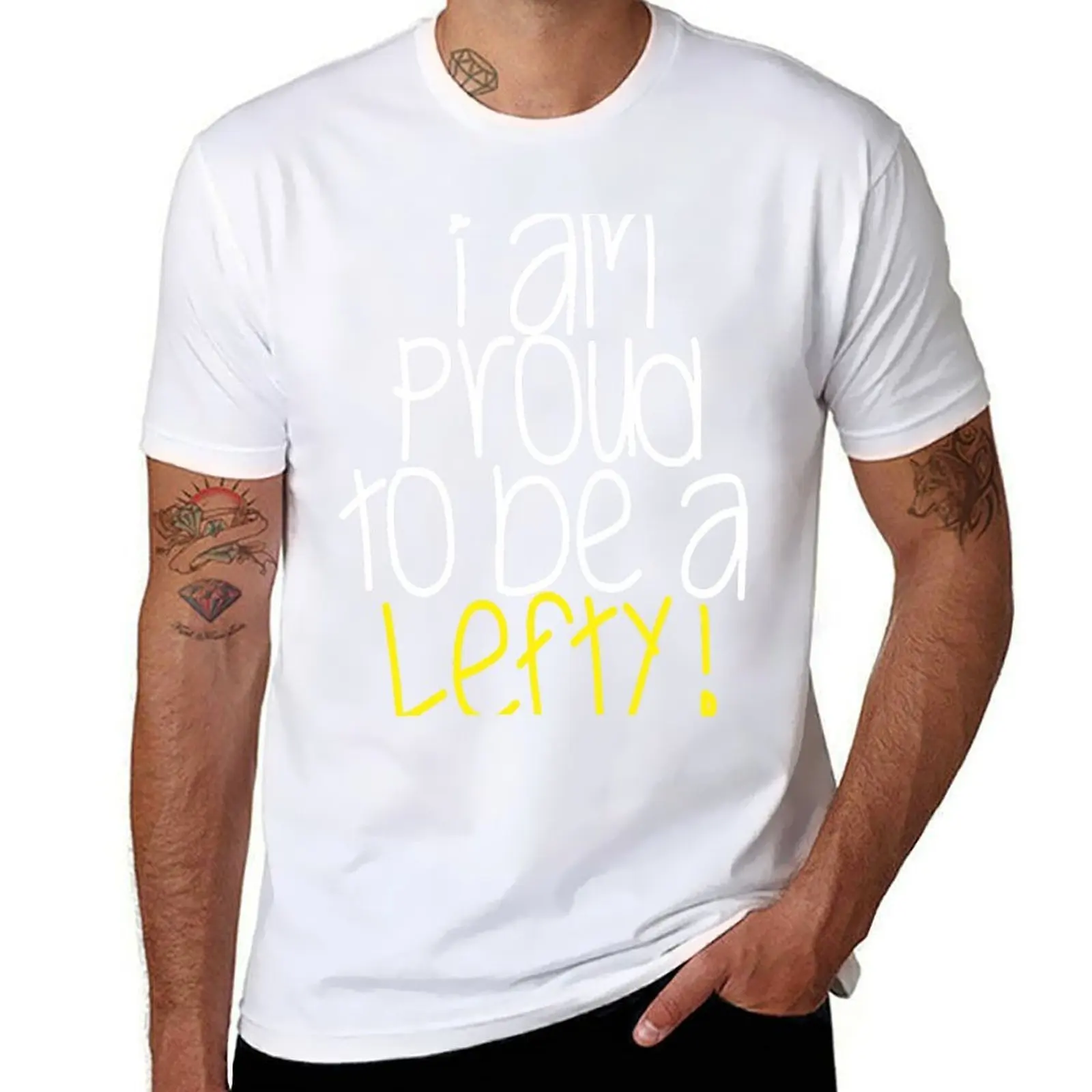 I am Proud to be A Lefty ! T-Shirt essential t shirt t shirts cotton 100% man graphic t shirt T-shirt
I am Proud to be A Lefty ! T-Shirt essential t shirt t shirts cotton 100% man graphic t shirt T-shirt