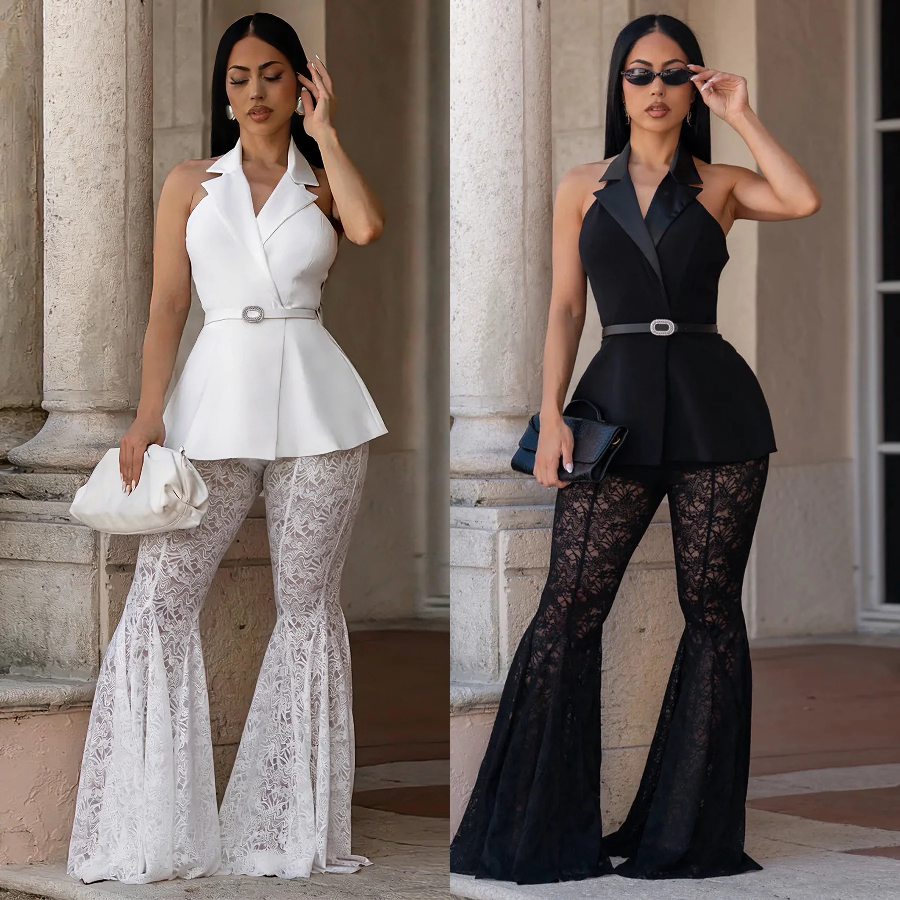 Elegant Blazers Cloaks Sexy 2 Piece Pant Set Outfits 2026 Women Summer Ladies Luxury Outfits Lace Pant Two Piece Set Pant Shorts
Elegant Blazers Cloaks Sexy 2 Piece Pant Set Outfits 2026 Women Summer Ladies Luxury Outfits Lace Pant Two Piece Set Pant Shorts