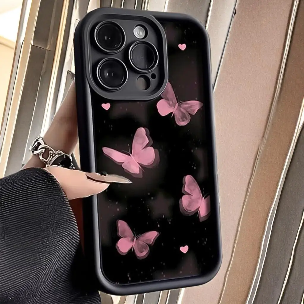 Gradient Pink Butterfly Phone Case For Phone Case For iPhone 16 15 14 11 12 13 Pro Max X XS XR 7 8 15 Plus SE2 Shockproof Cover
Gradient Pink Butterfly Phone Case For Phone Case For iPhone 16 15 14 11 12 13 Pro Max X XS XR 7 8 15 Plus SE2 Shockproof Cover