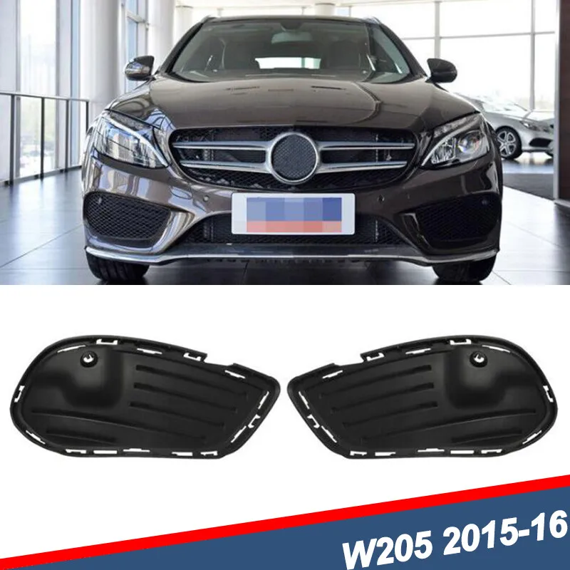 Replace For Mercedes Benz W205 Front Fog Light Cover C Class C200 C250 C300 2015 2016 Car Grill Black A Pair Car Accessories
Replace For Mercedes Benz W205 Front Fog Light Cover C Class C200 C250 C300 2015 2016 Car Grill Black A Pair Car Accessories