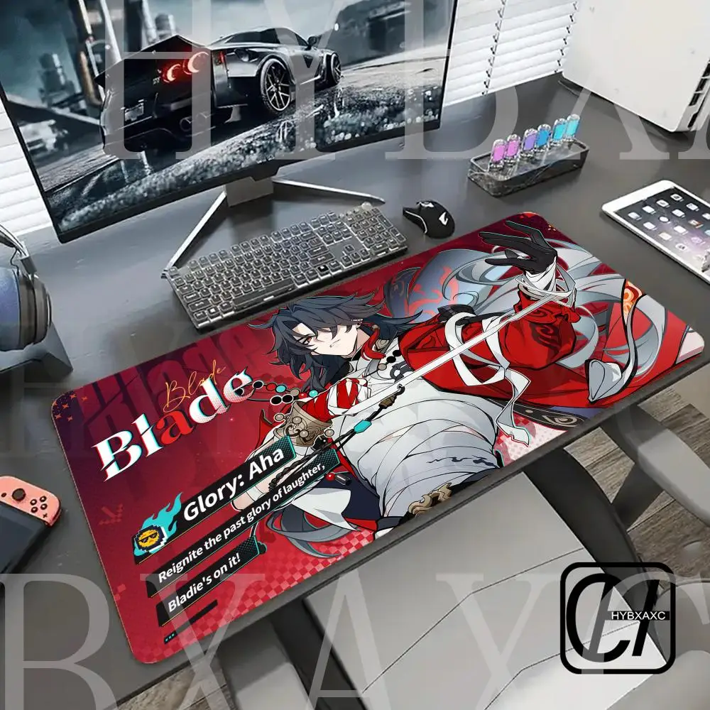 Silver Wolf Blade Game Honkai Star Rail Mouse Pad Large DeskMat Keyboard Ergonomic HYBXAXC Rubber PC Non-slip Anti-fray Mousepad
Silver Wolf Blade Game Honkai Star Rail Mouse Pad Large DeskMat Keyboard Ergonomic HYBXAXC Rubber PC Non-slip Anti-fray Mousepad