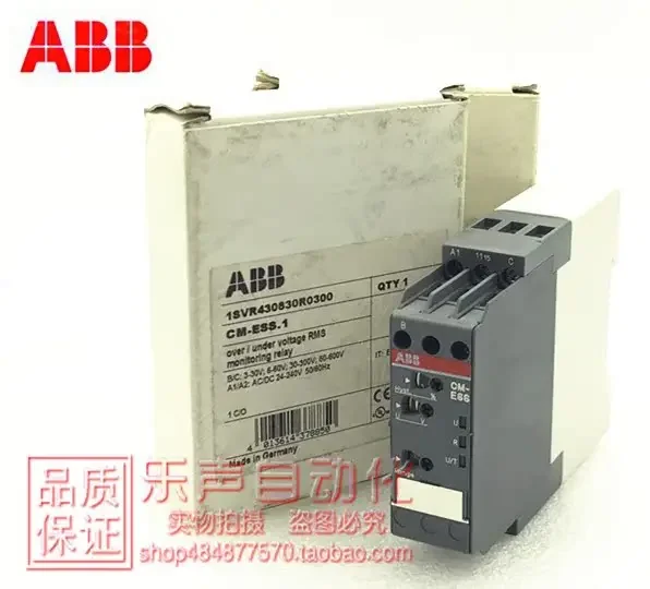 2025.4 CM-ESS.1 Voltage Monitoring Relay Original ABB 1SVR430830R0300 Spot Genuine Brand New.
2025.4 CM-ESS.1 Voltage Monitoring Relay Original ABB 1SVR430830R0300 Spot Genuine Brand New.